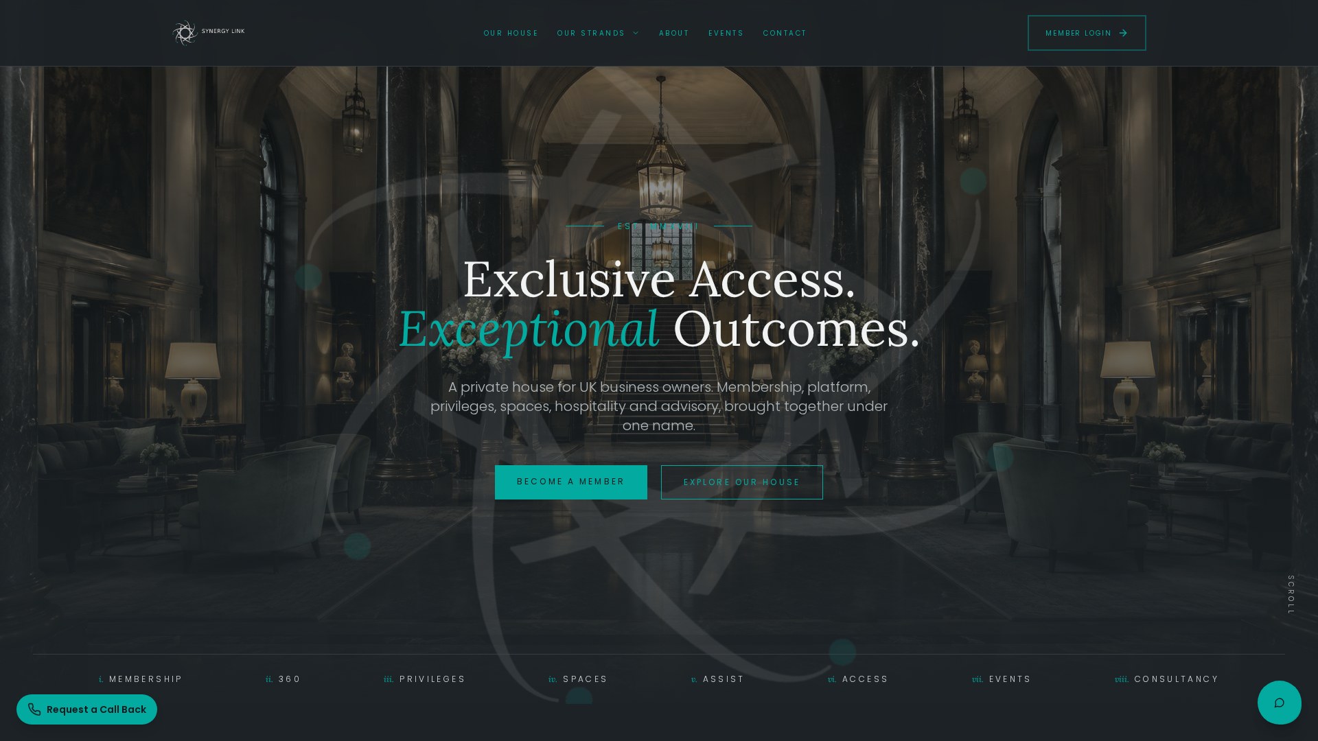 SynergyLink 360 website preview